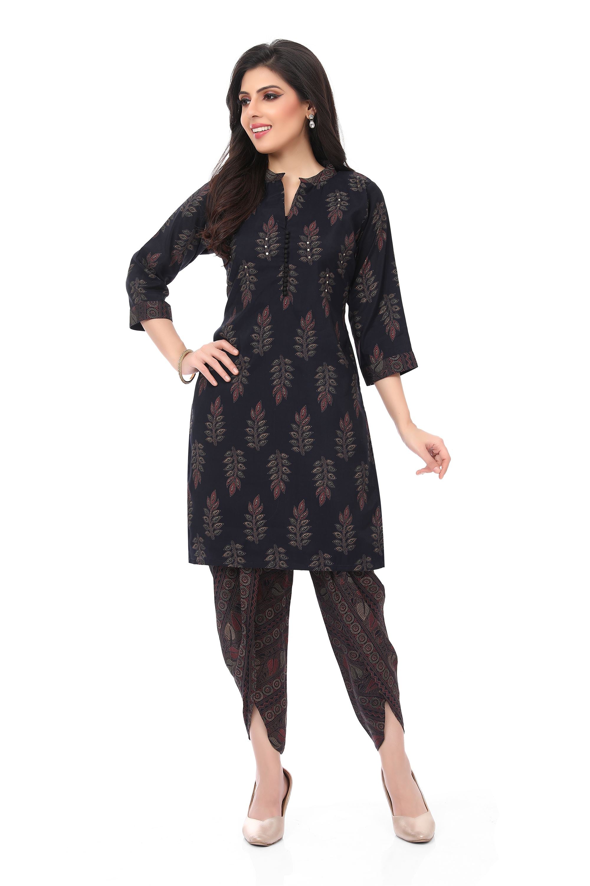 Ethnic Styles Black Dhoti Pants: Buy Ethnic Styles Black Dhoti Pants Online  only at Pernia's Pop-Up Shop 2023